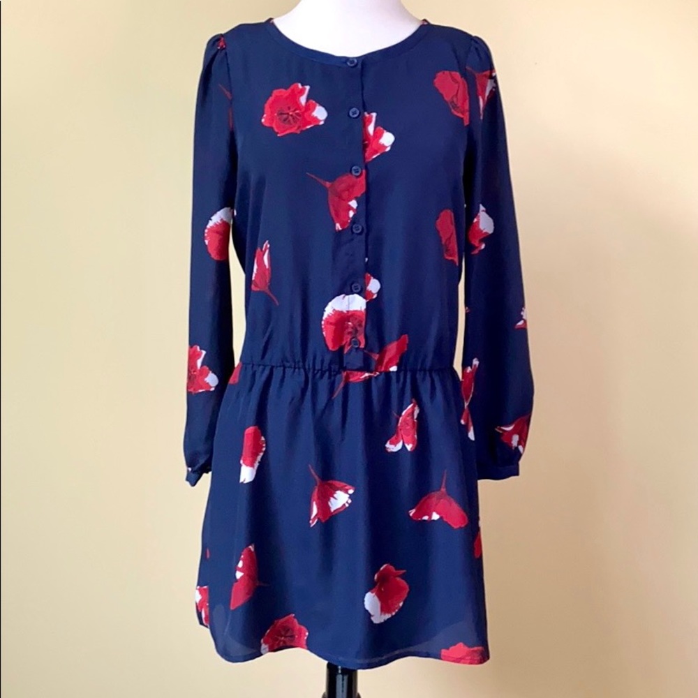 Made for Fashion Week Impulse Floral Shirt Dress